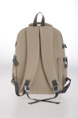 Roxbros Kore Tarzı Tavşan Çocuk Figürlü 180° Tam Açılır Ilkokul Sırt Çantası Kız Çocuk Okul Çantası (BEJ - KAHVERENGI)