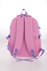 Roxbros Kore Tarzı Tavşan Çocuk Figürlü 180° Tam Açılır Ilkokul Sırt Çantası Kız Çocuk Okul Çantası (PEMBE - LILA)