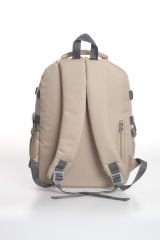 Roxbros Kore Tarzı Unicorn Figürlü Çok Bölmeli Ilkokul Sırt Çantası, Kız Çocuk Okul Çantası (BEJ - KAHVERENGI)