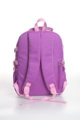 Roxbros Kore Tarzı Unicorn Figürlü Çok Bölmeli Ilkokul Sırt Çantası, Kız Çocuk Okul Çantası (MOR - PEMBE)