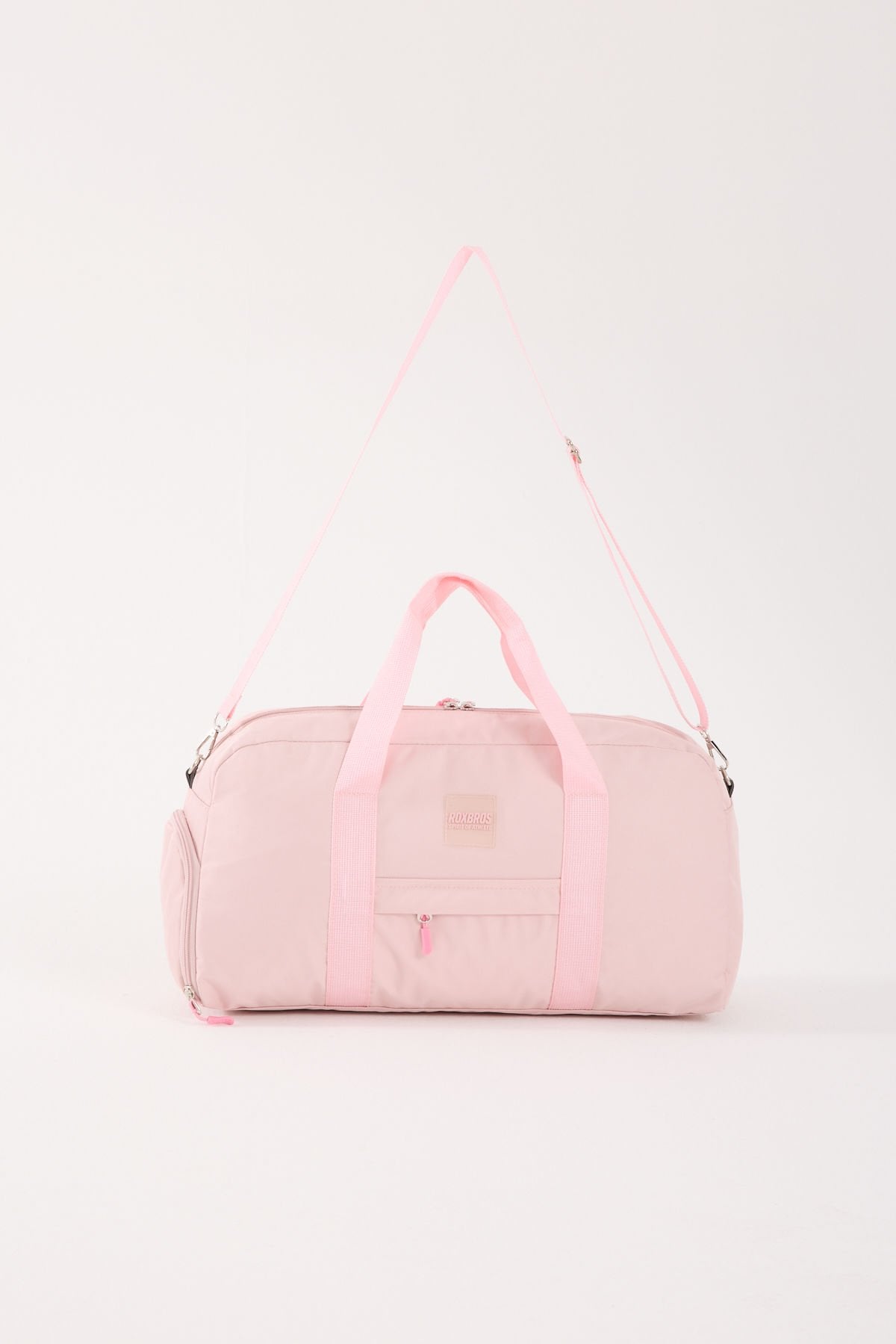 Unisex Spor Çantası Günlük Kadın Çantası - Erkek Seyahat, Spor, Fitness, Gym Ayakkabı Bölmeli Çanta - PEMBE