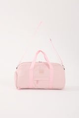 Unisex Spor Çantası Günlük Kadın Çantası - Erkek Seyahat, Spor, Fitness, Gym Ayakkabı Bölmeli Çanta - PEMBE