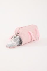 Unisex Spor Çantası Günlük Kadın Çantası - Erkek Seyahat, Spor, Fitness, Gym Ayakkabı Bölmeli Çanta - PEMBE