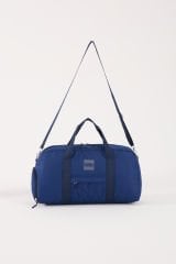 Unisex Spor Çantası Günlük Kadın Çantası - Erkek Seyahat, Spor, Fitness, Gym Ayakkabı Bölmeli Çanta - LACIVERT