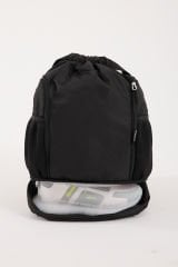 Spor Sırt Çantası & Futbol, Basketbol, Voleybol Çantası & Ayakkabı Bölmeli Antrenman Fitness Çantası - SIYAH