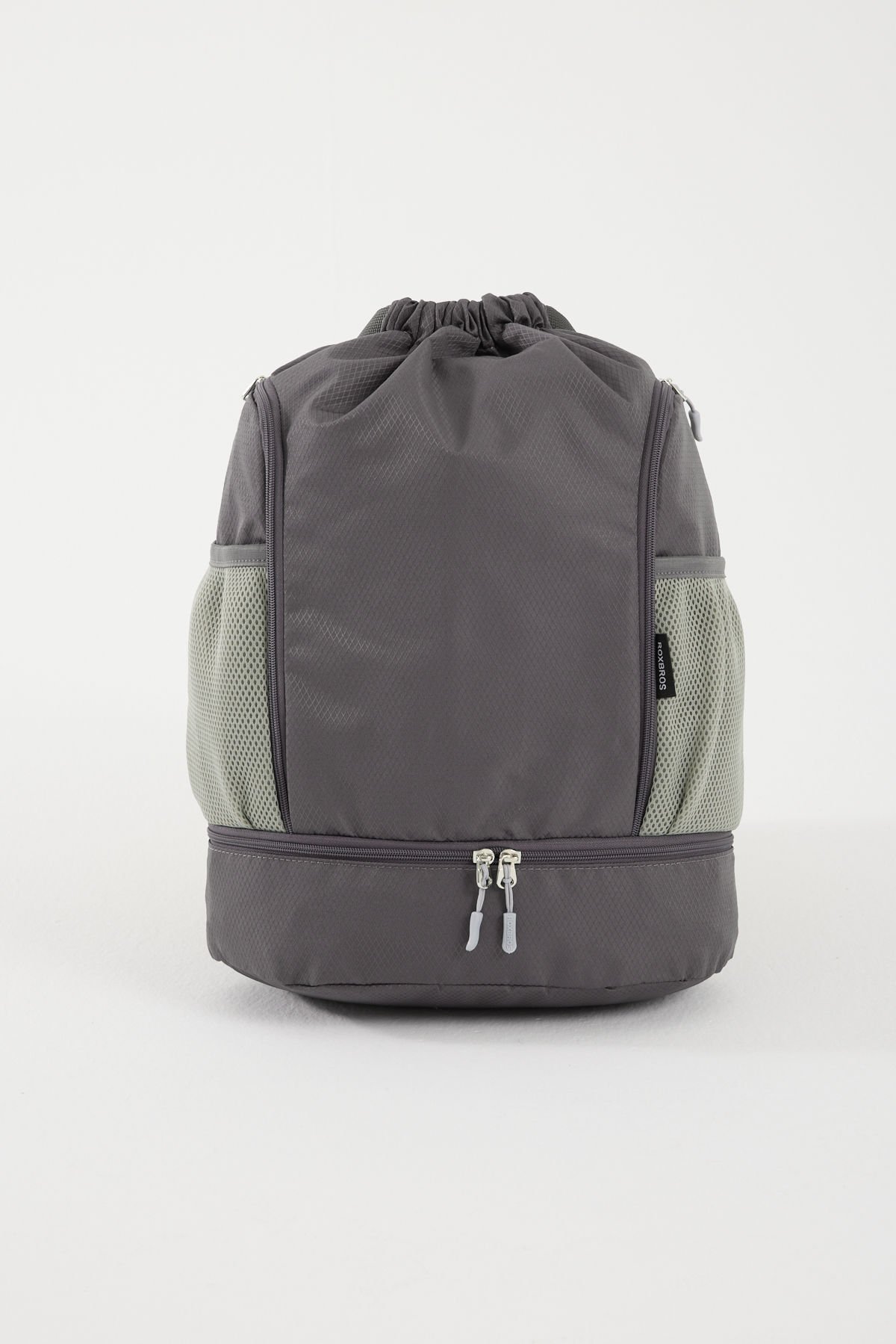 Spor Sırt Çantası & Futbol, Basketbol, Voleybol Çantası & Ayakkabı Bölmeli Antrenman Fitness Çantası - GRI