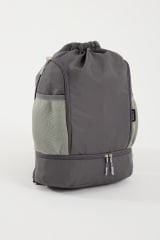 Spor Sırt Çantası & Futbol, Basketbol, Voleybol Çantası & Ayakkabı Bölmeli Antrenman Fitness Çantası - GRI