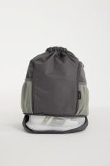 Spor Sırt Çantası & Futbol, Basketbol, Voleybol Çantası & Ayakkabı Bölmeli Antrenman Fitness Çantası - GRI