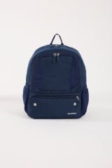 Spor Sırt Çantası - Futbol, Basketbol, Voleybol Topu ve Ayakkabı Bölmeli Antrenman Çantası - LACIVERT