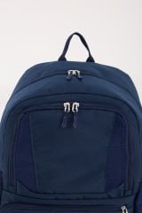 Spor Sırt Çantası - Futbol, Basketbol, Voleybol Topu ve Ayakkabı Bölmeli Antrenman Çantası - LACIVERT