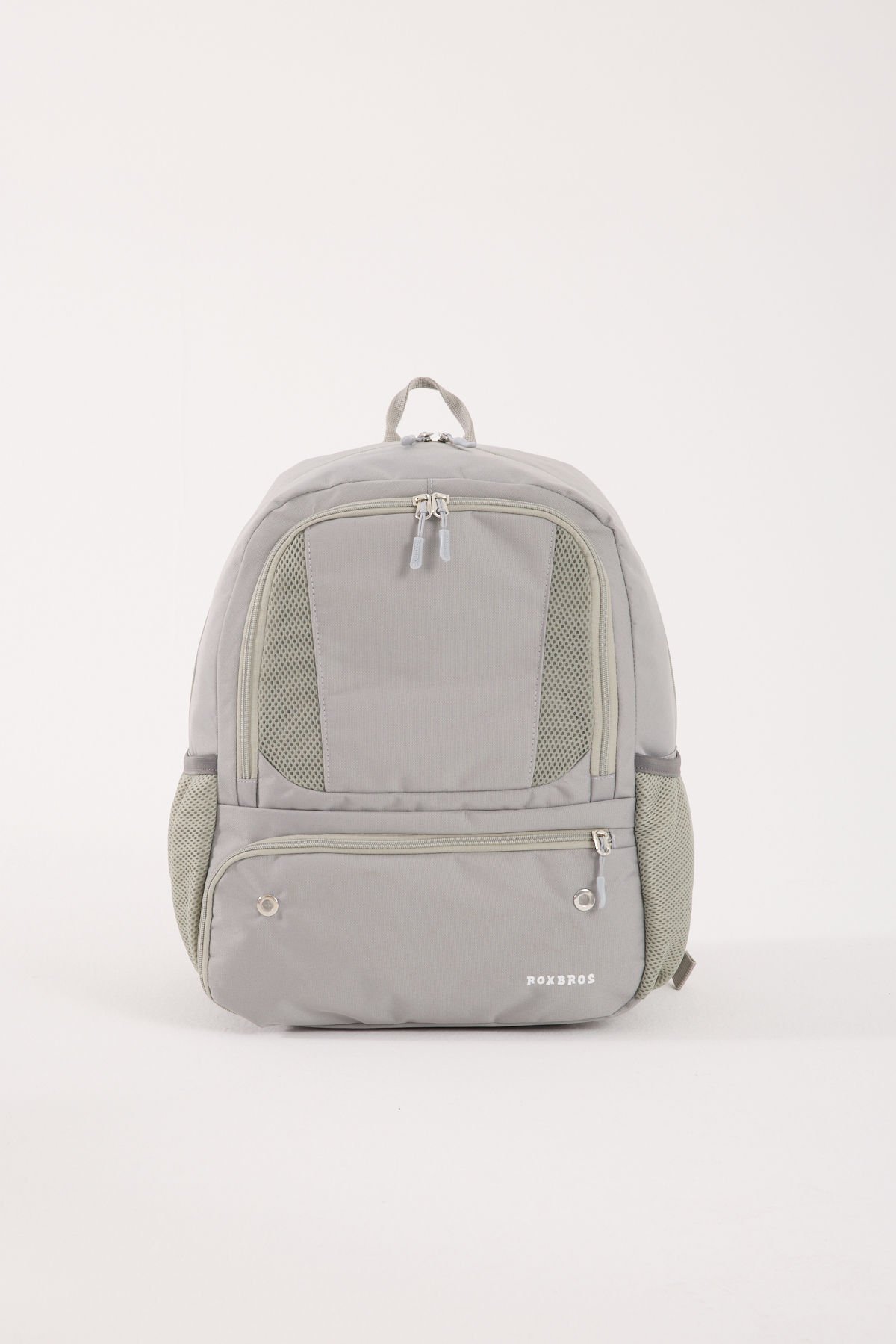 Spor Sırt Çantası - Futbol, Basketbol, Voleybol Topu ve Ayakkabı Bölmeli Antrenman Çantası - GRI