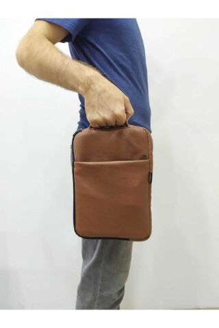 Taba Suni Deri Tablet Çantası