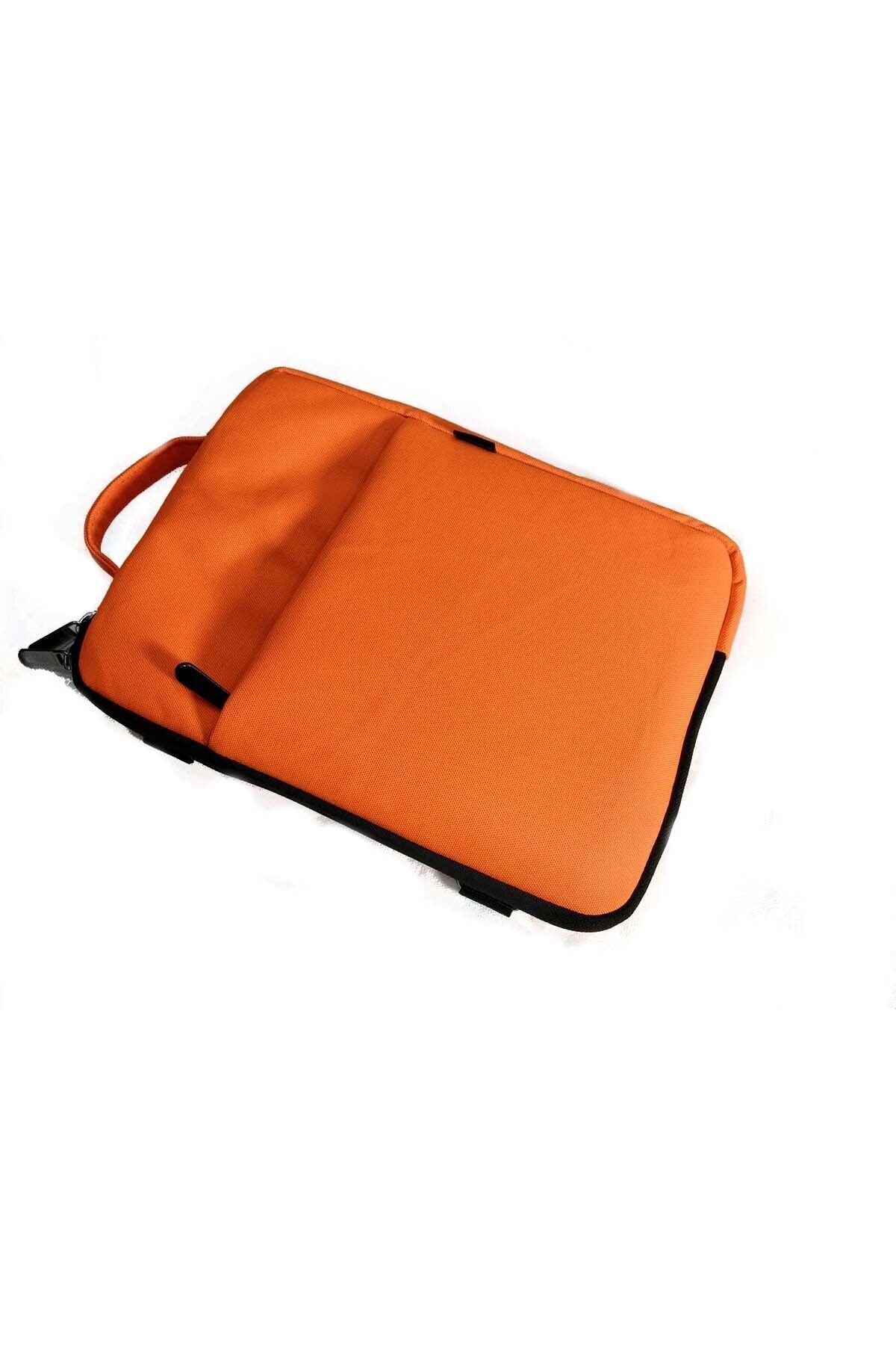 Omuz Askılı Kitap - Evrak Çantası Tablet Kılıf Turuncu