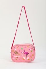 Roxbros Pembe Flamingo Ilkokul Çantası + Beslenme Çantası Kız Çocuk - görünüm 4