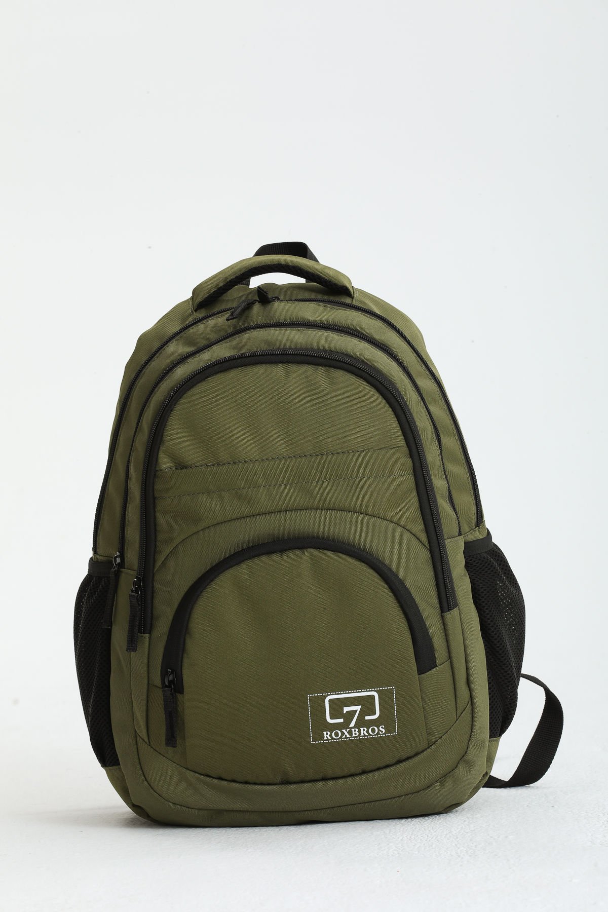 Roxbros Multi Okul Sırt Çantası 15' Laptop Bölmeli Çanta Kız-Erkek Haki