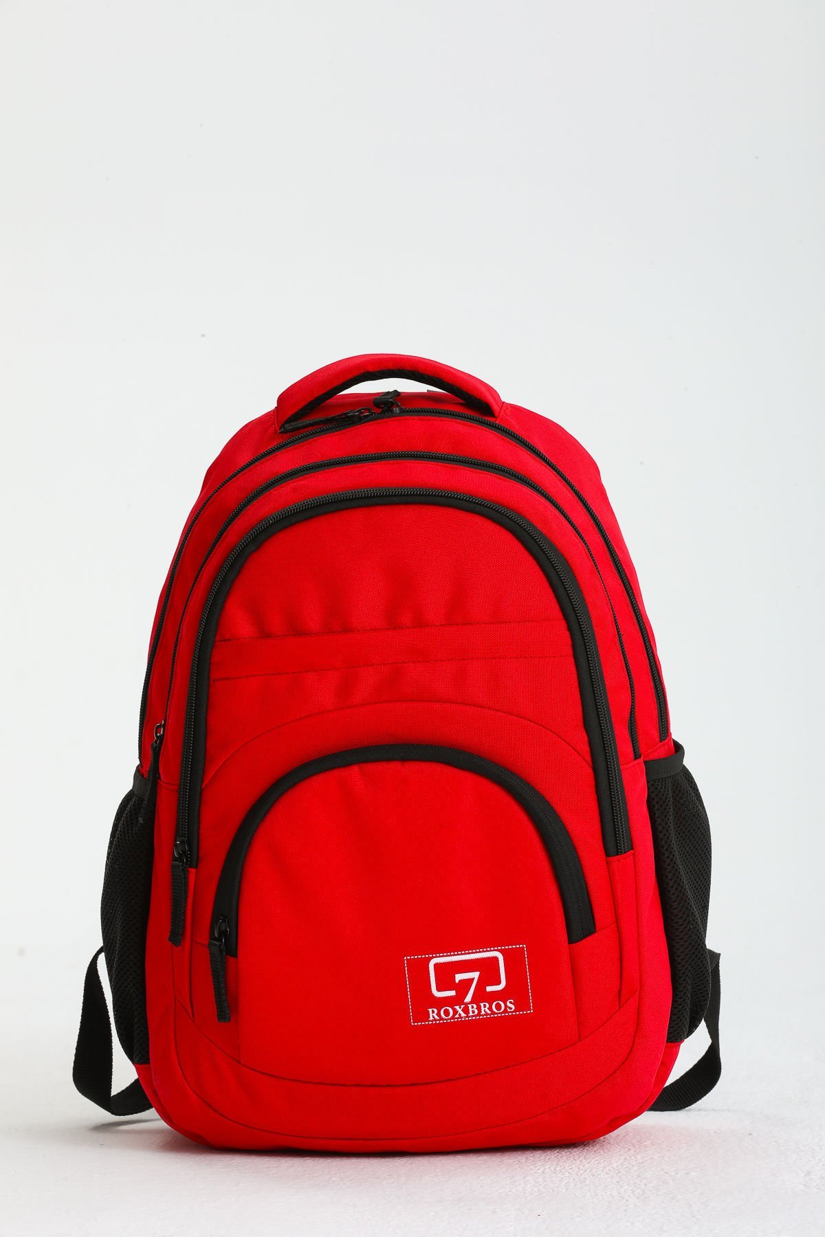 Roxbros Multi Okul Sırt Çantası 15' Laptop Bölmeli Çanta Kız-Erkek Kırmızı