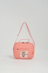 Roxbros Kawaii Kore Tarzı Aksesuarlı Ilkokul Sırt Çantası Kız Ve Isı Yalıtımlı Termoslu Beslenme Çantası Set PUDRA