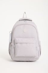 Roxbros Gri Dört Bölmeli Okul Sırt Çantası – Laptop Bölmeli, Su Geçirmez ve Dayanıklı Tasarım