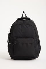 Roxbros Siyah Dört Bölmeli Okul Sırt Çantası – Laptop Bölmeli, Su Geçirmez ve Dayanıklı Tasarım