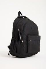 Roxbros Siyah Dört Bölmeli Okul Sırt Çantası – Laptop Bölmeli, Su Geçirmez ve Dayanıklı Tasarım