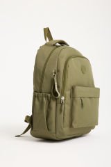 Roxbros Haki Dört Bölmeli Okul Çantası – Laptop Bölmeli Sırt Çantası, Su Geçirmez ve Dayanıklı Tasarım