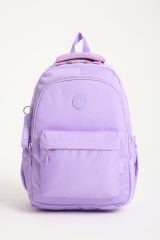 Roxbros Lila Dört Bölmeli Okul Sırt Çantası – Laptop Bölmeli, Su Geçirmez ve Dayanıklı Tasarım