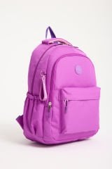 Roxbros Mor Dört Bölmeli Okul Sırt Çantası – Laptop Bölmeli, Su Geçirmez ve Dayanıklı Tasarım