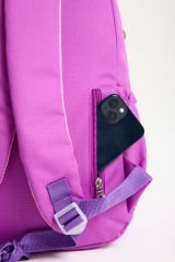 Roxbros Mor Dört Bölmeli Okul Sırt Çantası – Laptop Bölmeli, Su Geçirmez ve Dayanıklı Tasarım