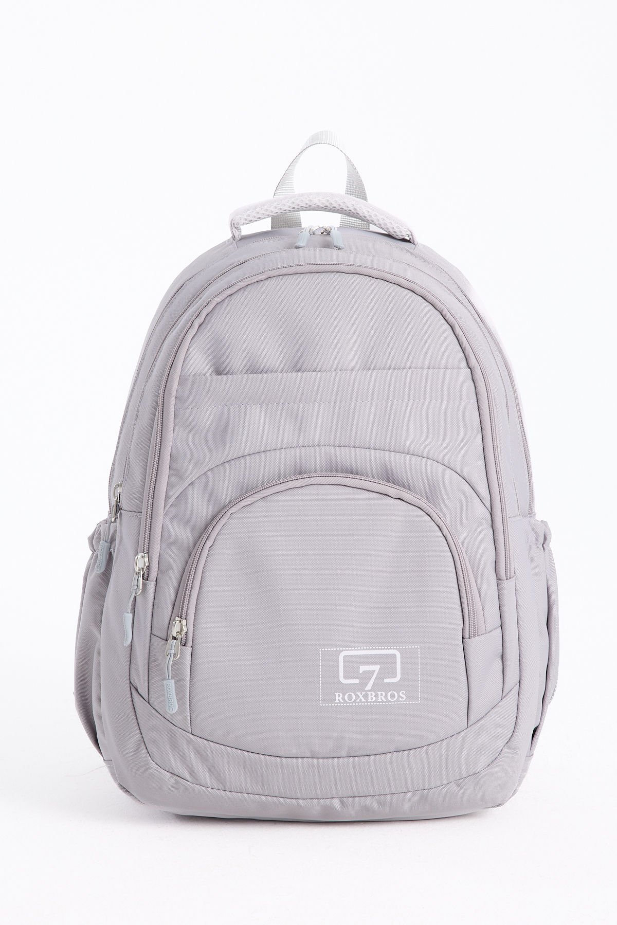 Roxbros Multi Okul Sırt Çantası 15' Laptop Bölmeli Çanta Kız-Erkek Gri