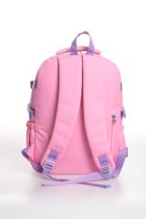 Roxbros Unicorn Figürlü 3'lü Kız Çocuk Okul Çantası Seti - Kalemlik ve Termal Beslenmeli İlkokul Çantası (Pembe - Lila)