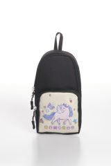 Roxbros Unicorn Figürlü 3'lü Kız Çocuk Okul Çantası Seti - Kalemlik ve Termal Beslenmeli İlkokul Çantası (Su Yeşili - Lila)