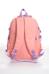 Roxbros Unicorn Figürlü 3'lü Kız Çocuk Okul Çantası Seti - Kalemlik ve Termal Beslenmeli İlkokul Çantası (Pudra - Lila)