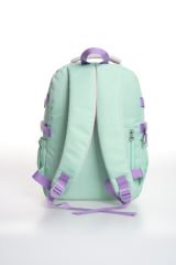 Roxbros Unicorn Figürlü 3'lü Kız Çocuk Okul Çantası Seti - Kalemlik ve Termal Beslenmeli İlkokul Çantası (Su Yeşili - Lila)