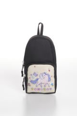 Roxbros Unicorn Figürlü 3'lü Kız Çocuk Okul Çantası Seti - Kalemlik ve Termal Beslenmeli İlkokul Çantası (Siyah - Turkuaz)