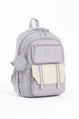 Roxbros Fonksiyonel Gri Kız Çocuk Okul Çantası & Erkek Çocuk Sırt Çantası - Ilkokul, Ortaokul, Lise Uyumlu