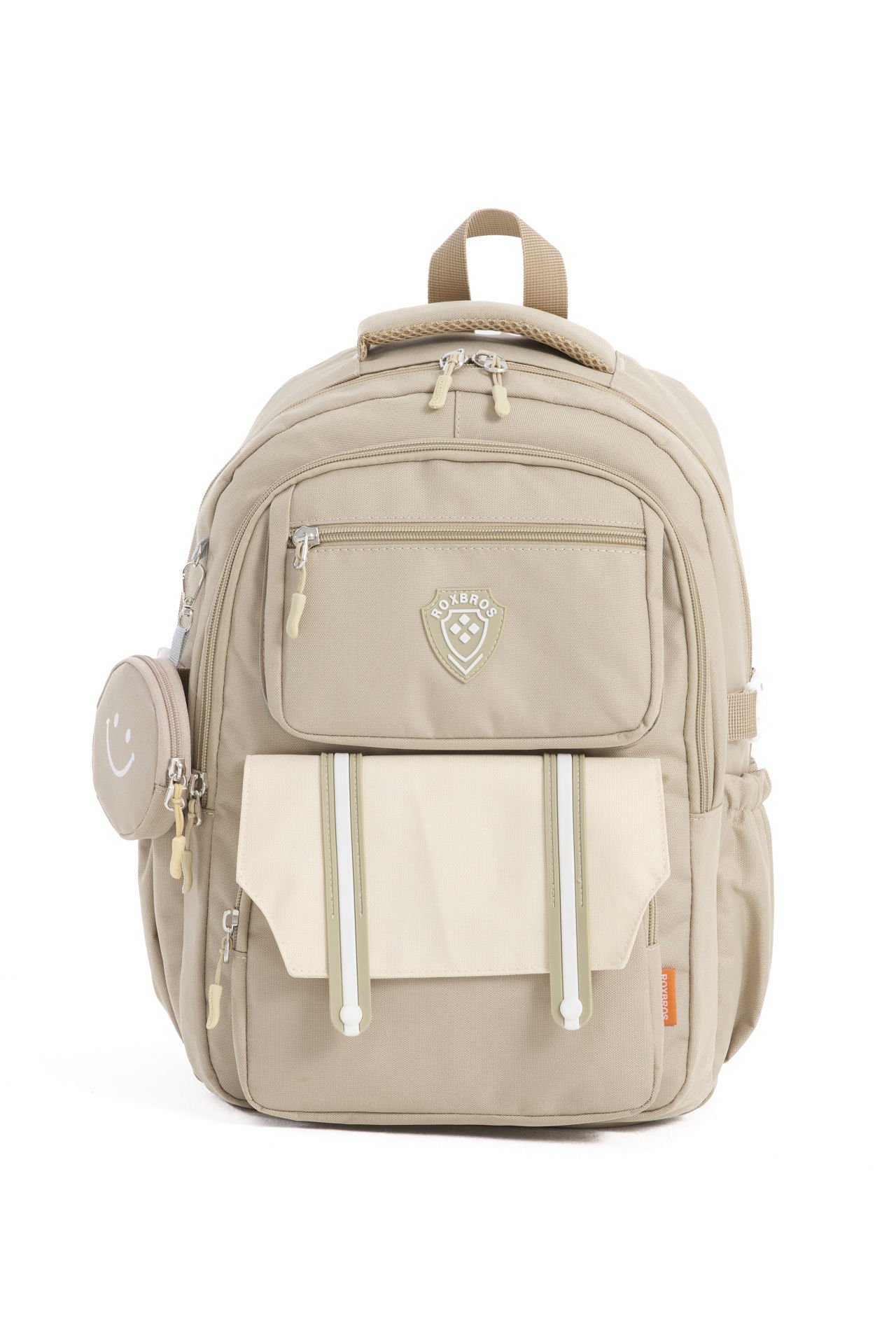Roxbros Fonksiyonel Bej Kız Çocuk Okul Çantası & Erkek Çocuk Sırt Çantası - Ilkokul, Ortaokul, Lise Uyumlu