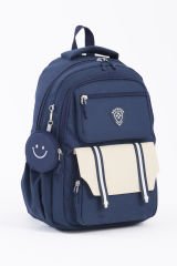 Roxbros Kız Çocuk Okul Çantası Seti & Erkek Çocuk Sırt Çantası Kalemlik ve Termal Beslenmeli İlkokul Çantası (LACIVERT)