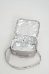 Roxbros Kawaii Kore Tarzı Aksesuarlı Ilkokul Sırt Çantası Kız Ve Isı Yalıtımlı Termoslu Beslenme Çantası Set KREM