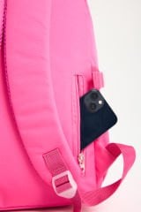 Roxbros Kawaii Kore Tarzı Aksesuarlı Ilkokul Sırt Çantası Kız Ve Isı Yalıtımlı Termoslu Beslenme Çantası Set FUSYA