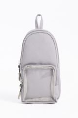 Roxbros Kore Tarzı Aksesuarlı 3'lü Erkek Çocuk Okul Çantası & Beslenme ve Kalemlikli İlkokul Sırt Çantası (SIYAH - GRI)