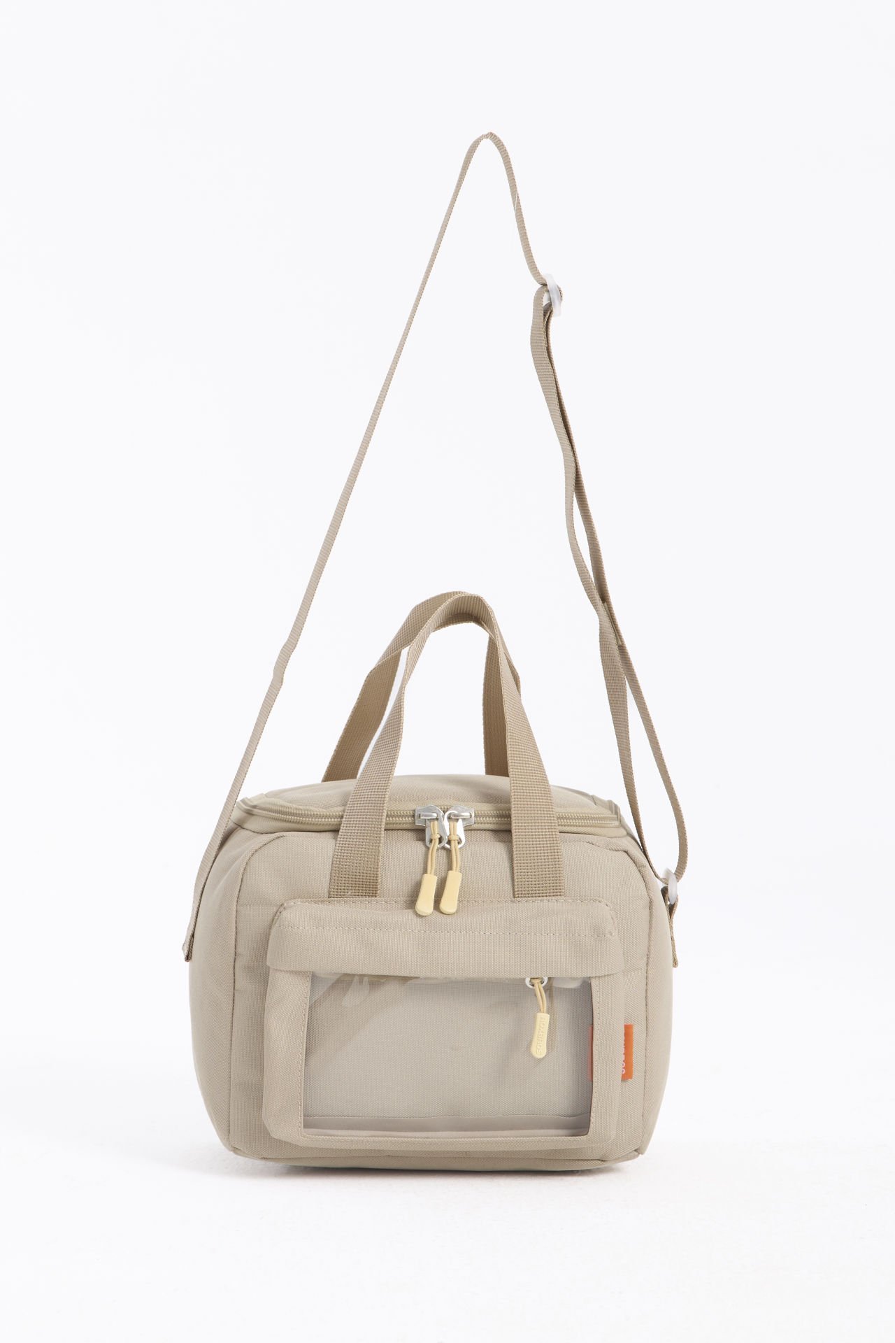 Roxbros Kore Kawaii Tarzı Isı Yalıtımlı Beslenme Çantası, Kız Çocuk & Erkek Çocuk Termal Lunch Bag (BEJ)