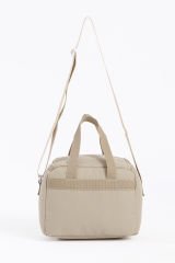 Roxbros Kore Kawaii Tarzı Isı Yalıtımlı Beslenme Çantası, Kız Çocuk & Erkek Çocuk Termal Lunch Bag (BEJ)