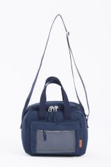 Roxbros Kore Kawaii Tarzı Isı Yalıtımlı Beslenme Çantası, Kız Çocuk & Erkek Çocuk Termal Lunch Bag (LACIVERT)