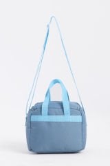 Roxbros Kore Kawaii Tarzı Isı Yalıtımlı Beslenme Çantası, Kız Çocuk & Erkek Çocuk Termal Lunch Bag (INDIGO)