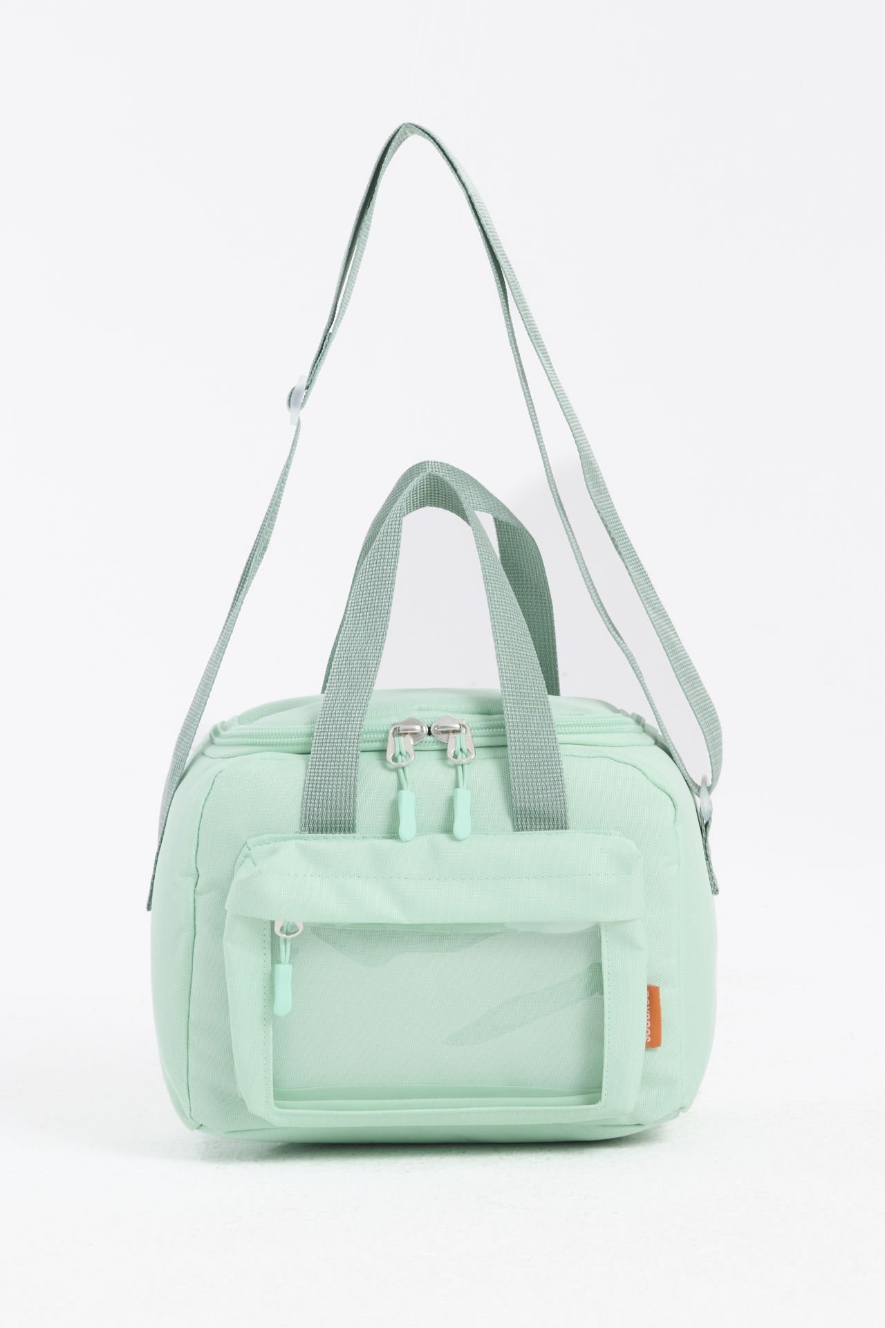 Roxbros Kore Kawaii Tarzı Isı Yalıtımlı Beslenme Çantası, Kız Çocuk & Erkek Çocuk Termal Lunch Bag (SU YESILI)