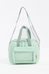 Roxbros Kore Kawaii Tarzı Isı Yalıtımlı Beslenme Çantası, Kız Çocuk & Erkek Çocuk Termal Lunch Bag (SU YESILI)