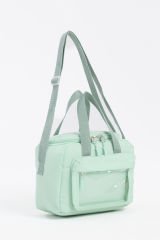 Roxbros Kore Kawaii Tarzı Isı Yalıtımlı Beslenme Çantası, Kız Çocuk & Erkek Çocuk Termal Lunch Bag (SU YESILI)