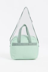 Roxbros Kore Kawaii Tarzı Isı Yalıtımlı Beslenme Çantası, Kız Çocuk & Erkek Çocuk Termal Lunch Bag (SU YESILI)