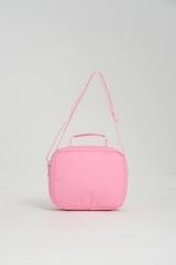 Roxbros Kore Kawaii Tarzı Aksesuarlı Çocuk Beslenme Çantası - Isı Yalıtımlı Termoslu Beslenme Çantası (PEMBE)